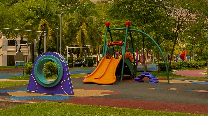 image of childrens playground