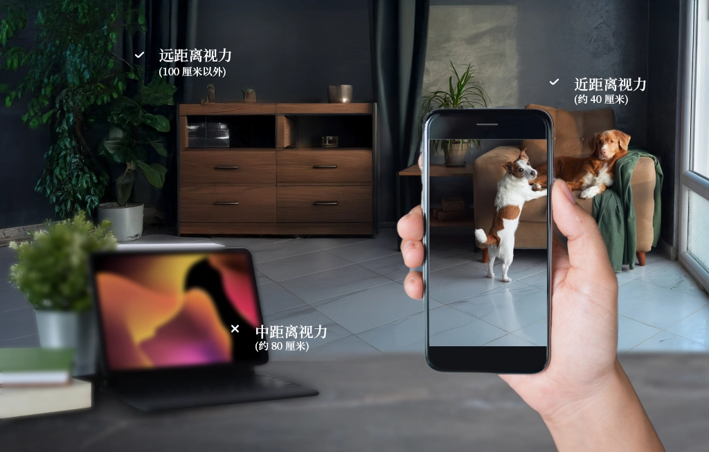 multifocal vision sample