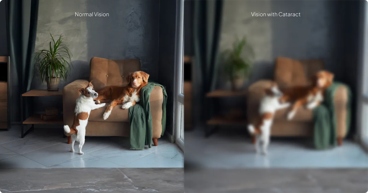 eye surgery on asian male patient